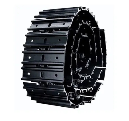 Muntatge de sabates d'acer per a maquinària de construcció